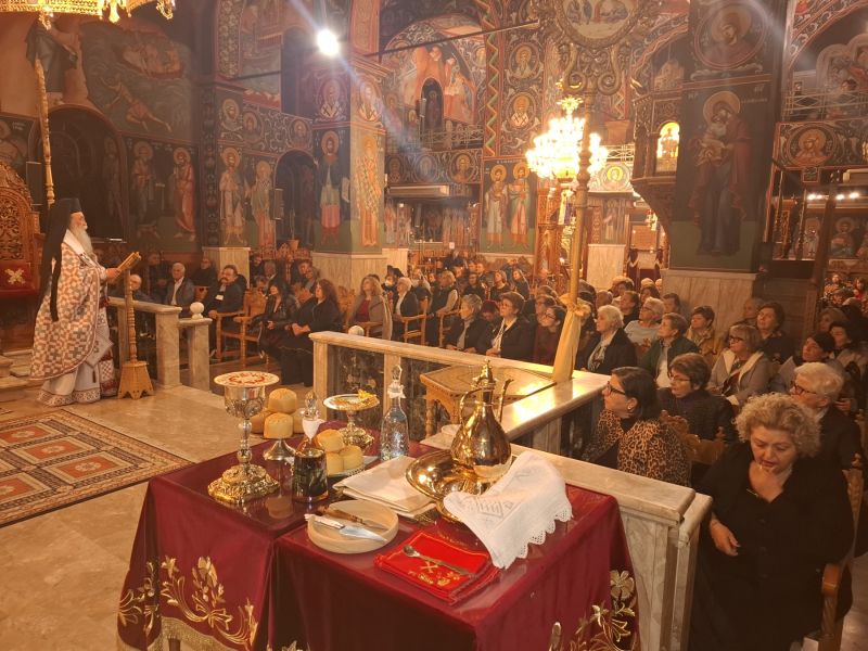 Η αρχαιοπρεπής Θεία Λειτουργία του Αγίου Ιακώβου Αδελφοθέου στη Δράμα